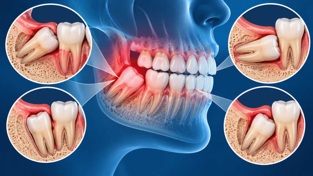 Types Of Wisdom Tooth Impaction